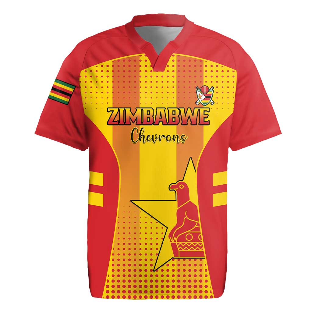 Custom Zimbabwe Cricket Rugby Jersey Go Champions - Wonder Print Shop