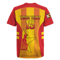 Custom Zimbabwe Cricket Rugby Jersey Go Champions - Wonder Print Shop