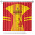 Zimbabwe Cricket Shower Curtain Go Champions LT15