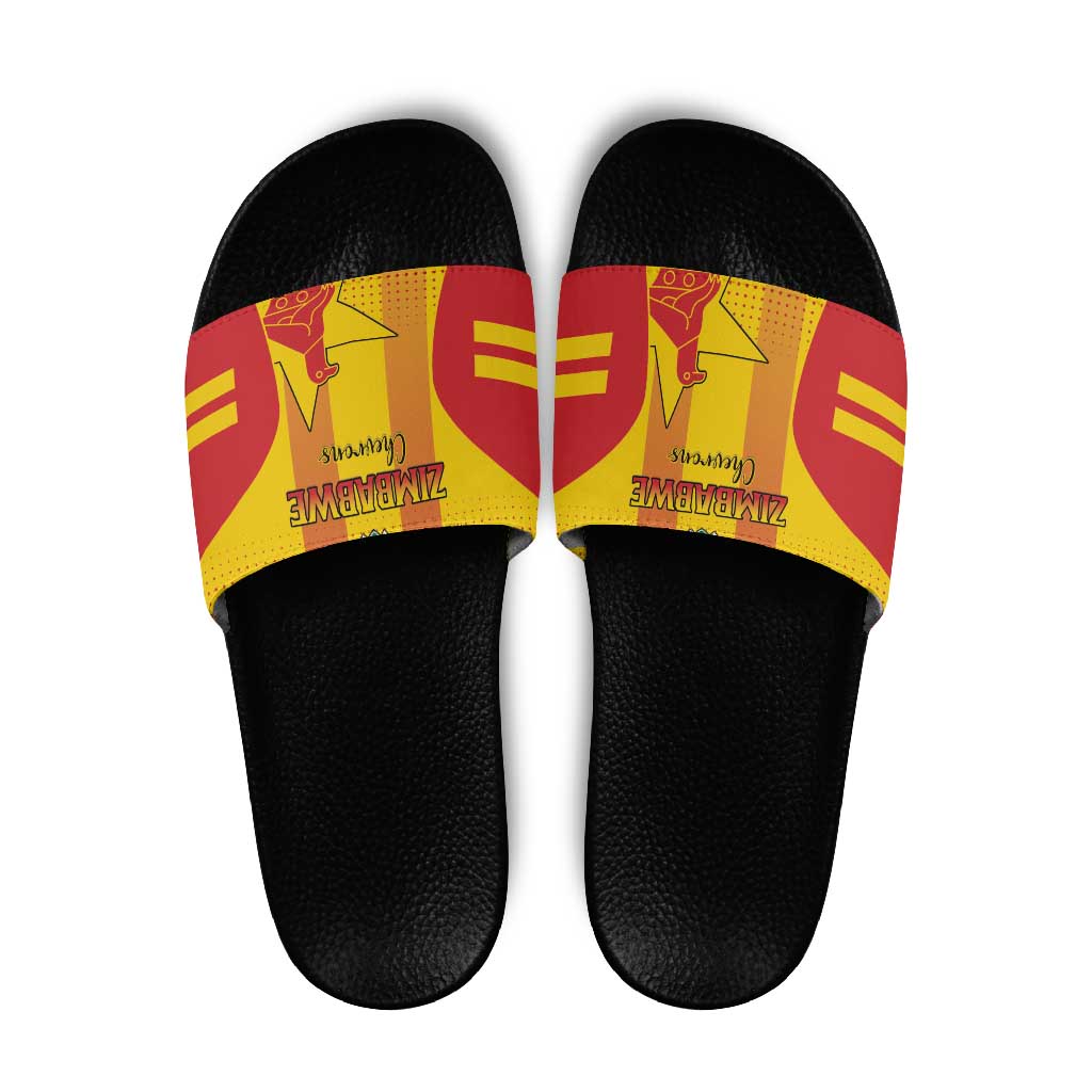 Zimbabwe Cricket Slide Sandals Go Champions - Wonder Print Shop