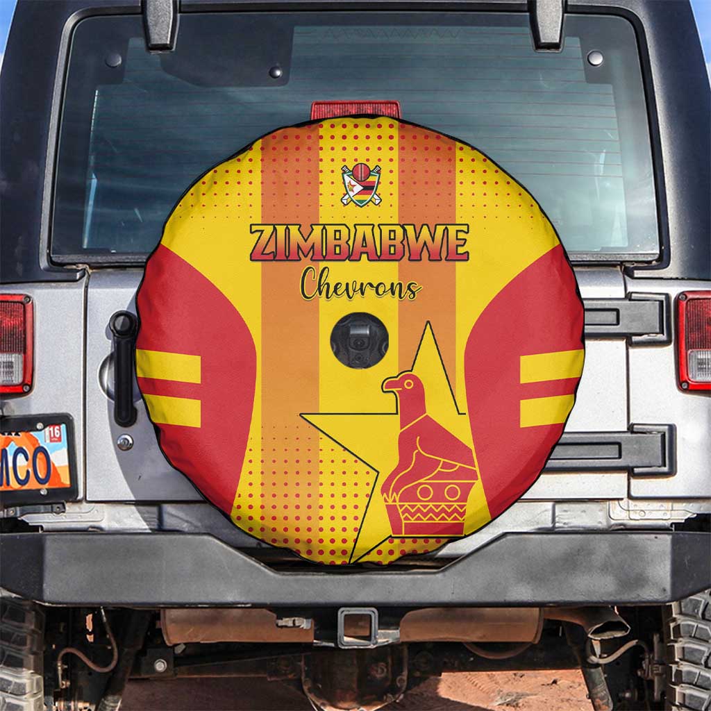 Zimbabwe Cricket Spare Tire Cover Go Champions LT15