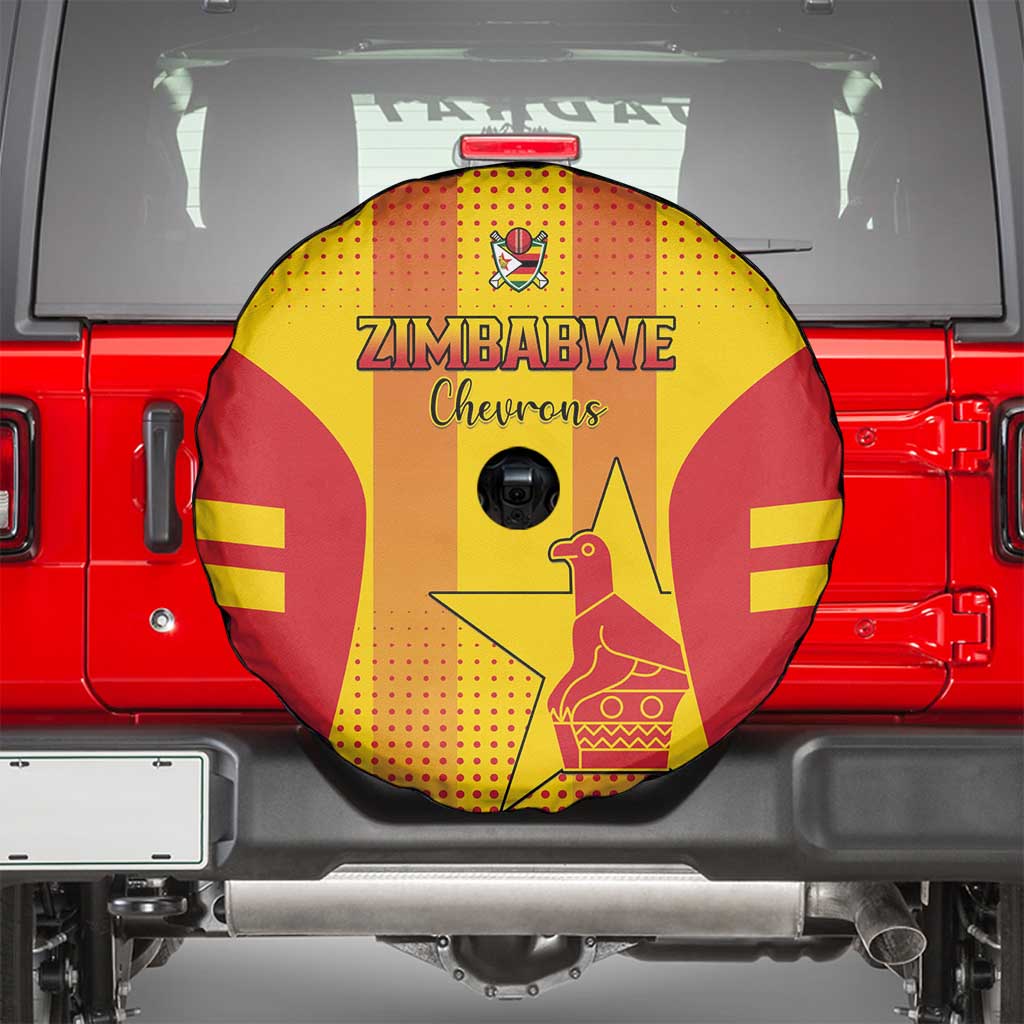 Zimbabwe Cricket Spare Tire Cover Go Champions LT15
