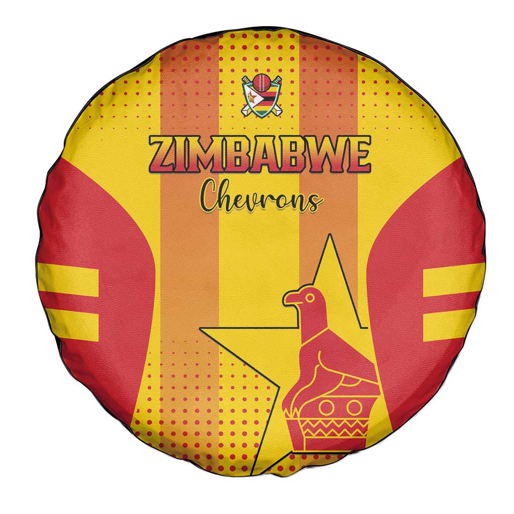 Zimbabwe Cricket Spare Tire Cover Go Champions LT15