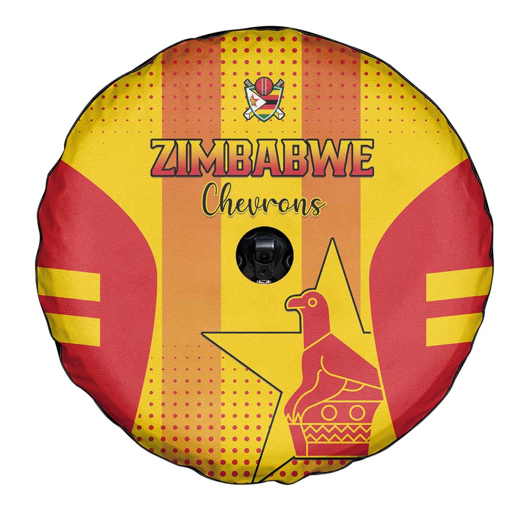 Zimbabwe Cricket Spare Tire Cover Go Champions LT15