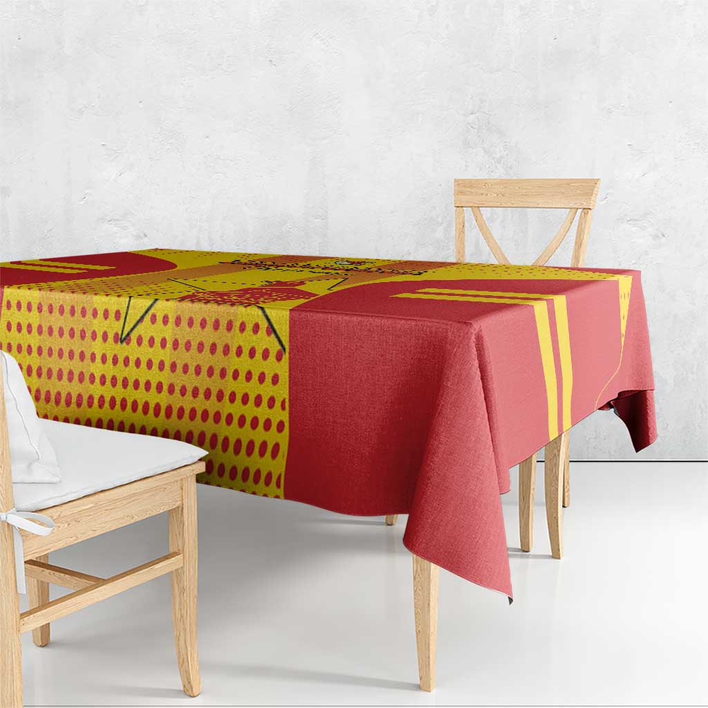 Zimbabwe Cricket Tablecloth Go Champions LT15