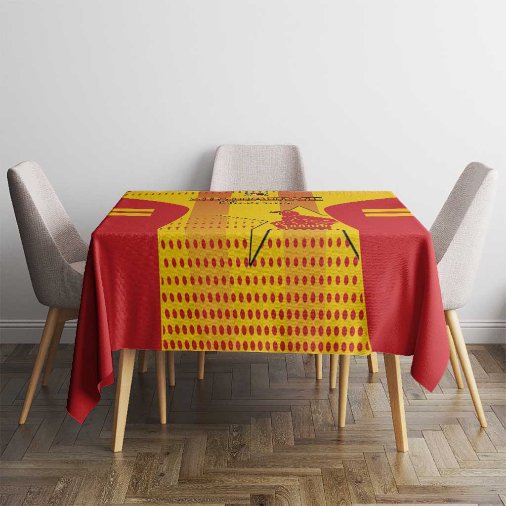 Zimbabwe Cricket Tablecloth Go Champions LT15