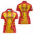 Custom Zimbabwe Cricket Women Polo Shirt Go Champions - Wonder Print Shop