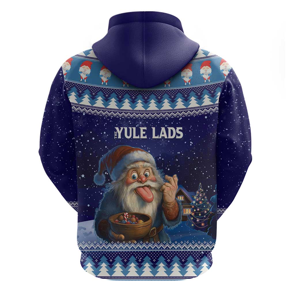 Iceland Christmas Askasleikir Hoodie The Yule Lads Bowl Licker - Wonder Print Shop