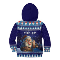 Iceland Christmas Askasleikir Kid Hoodie The Yule Lads Bowl Licker - Wonder Print Shop