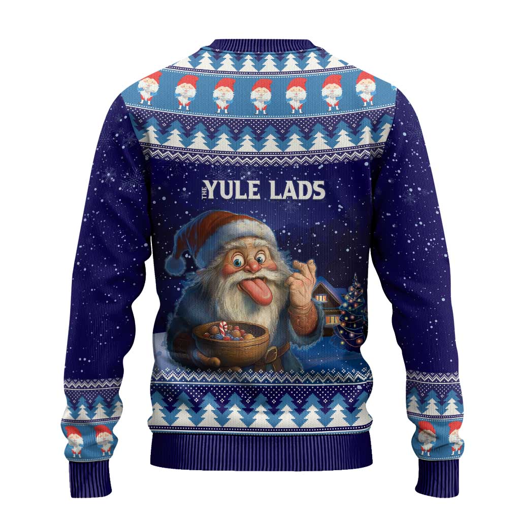 Iceland Christmas Askasleikir Ugly Christmas Sweater The Yule Lads Bowl Licker - Wonder Print Shop