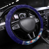 Iceland Christmas Askasleikir Steering Wheel Cover The Yule Lads Bowl Licker - Wonder Print Shop