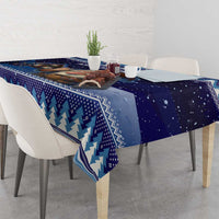 Iceland Christmas Askasleikir Tablecloth The Yule Lads Bowl Licker - Wonder Print Shop