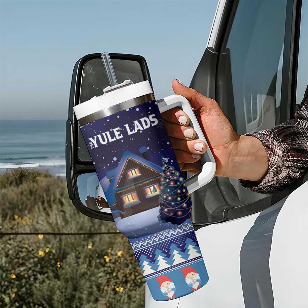 Iceland Christmas Askasleikir Tumbler With Handle The Yule Lads Bowl Licker - Wonder Print Shop