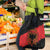 Albania Independence Day Grocery Bag Albanian Eagle - Grunge Style