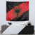 Albania Independence Day Tapestry Albanian Eagle - Grunge Style - Wonder Print Shop