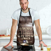 Remembering Tuskegee Airmen Apron Heroes of the 332nd Squadron Retro Style - Wonder Print Shop