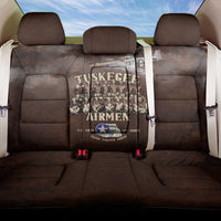 Remembering Tuskegee Airmen Back Car Seat Cover Heroes of the 332nd Squadron Retro Style - Wonder Print Shop