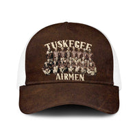 Remembering Tuskegee Airmen Baseball Net Cap Heroes of the 332nd Squadron Retro Style - Wonder Print Shop