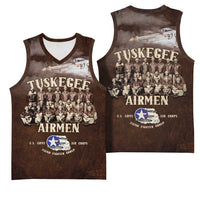 Remembering Tuskegee Airmen Basketball Jersey Heroes of the 332nd Squadron Retro Style - Wonder Print Shop