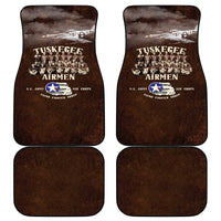 Remembering Tuskegee Airmen Car Mats Heroes of the 332nd Squadron Retro Style - Wonder Print Shop