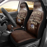 Remembering Tuskegee Airmen Car Seat Cover Heroes of the 332nd Squadron Retro Style - Wonder Print Shop