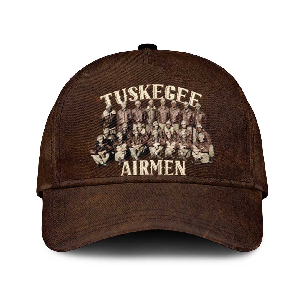 Remembering Tuskegee Airmen Classic Cap Heroes of the 332nd Squadron Retro Style - Wonder Print Shop