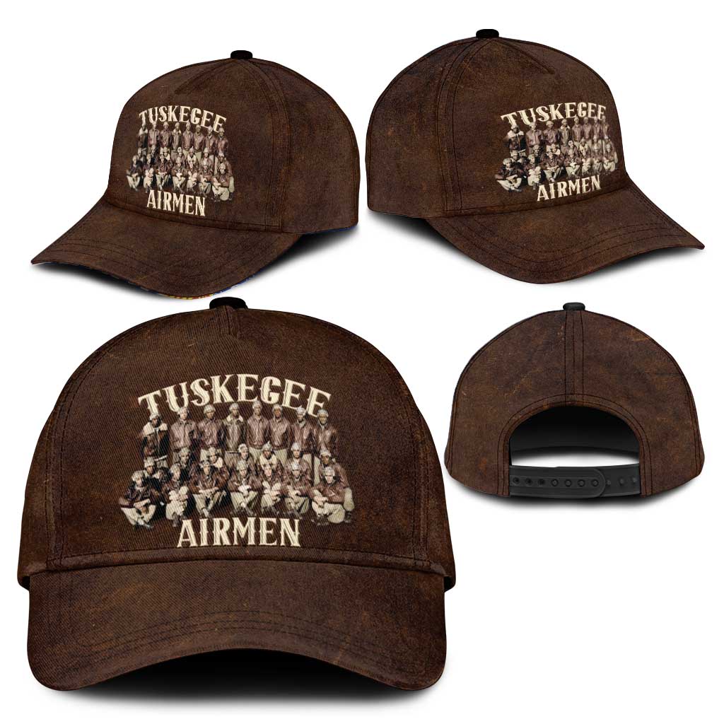 Remembering Tuskegee Airmen Classic Cap Heroes of the 332nd Squadron Retro Style - Wonder Print Shop