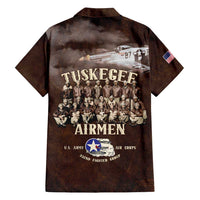 Remembering Tuskegee Airmen Family Matching Puletasi and Hawaiian Shirt Heroes of the 332nd Squadron Retro Style - Wonder Print Shop