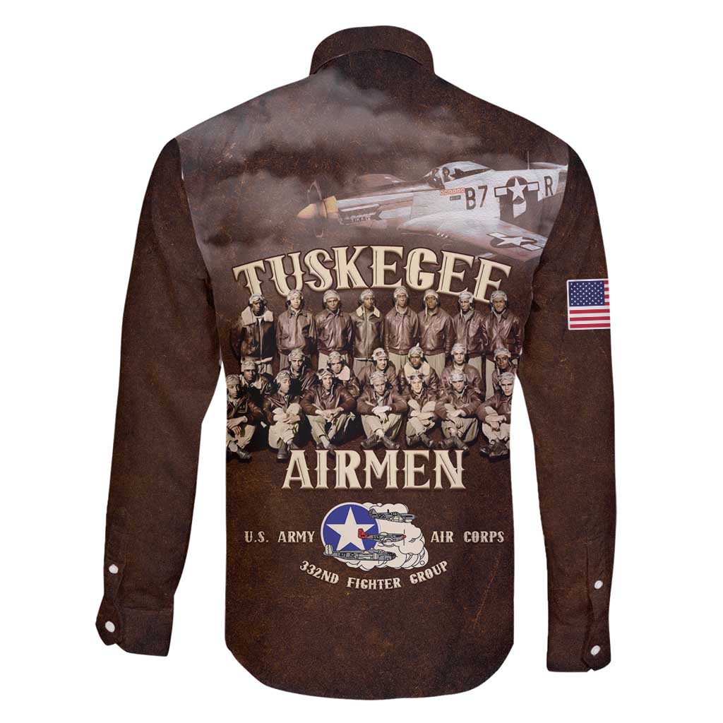 Remembering Tuskegee Airmen Family Matching Puletasi and Hawaiian Shirt Heroes of the 332nd Squadron Retro Style - Wonder Print Shop