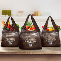 Remembering Tuskegee Airmen Grocery Bag Heroes of the 332nd Squadron Retro Style - Wonder Print Shop
