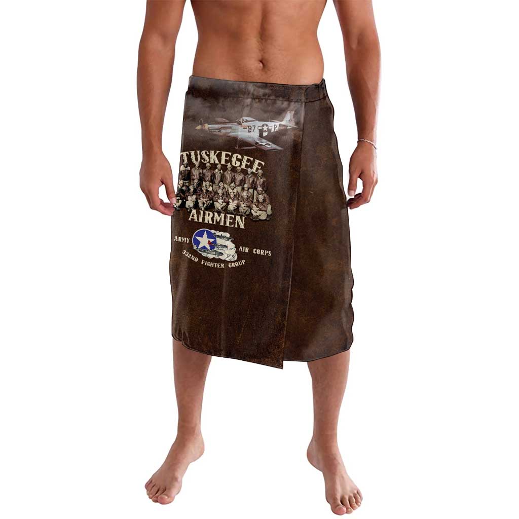 Remembering Tuskegee Airmen Lavalava Heroes of the 332nd Squadron Retro Style - Wonder Print Shop