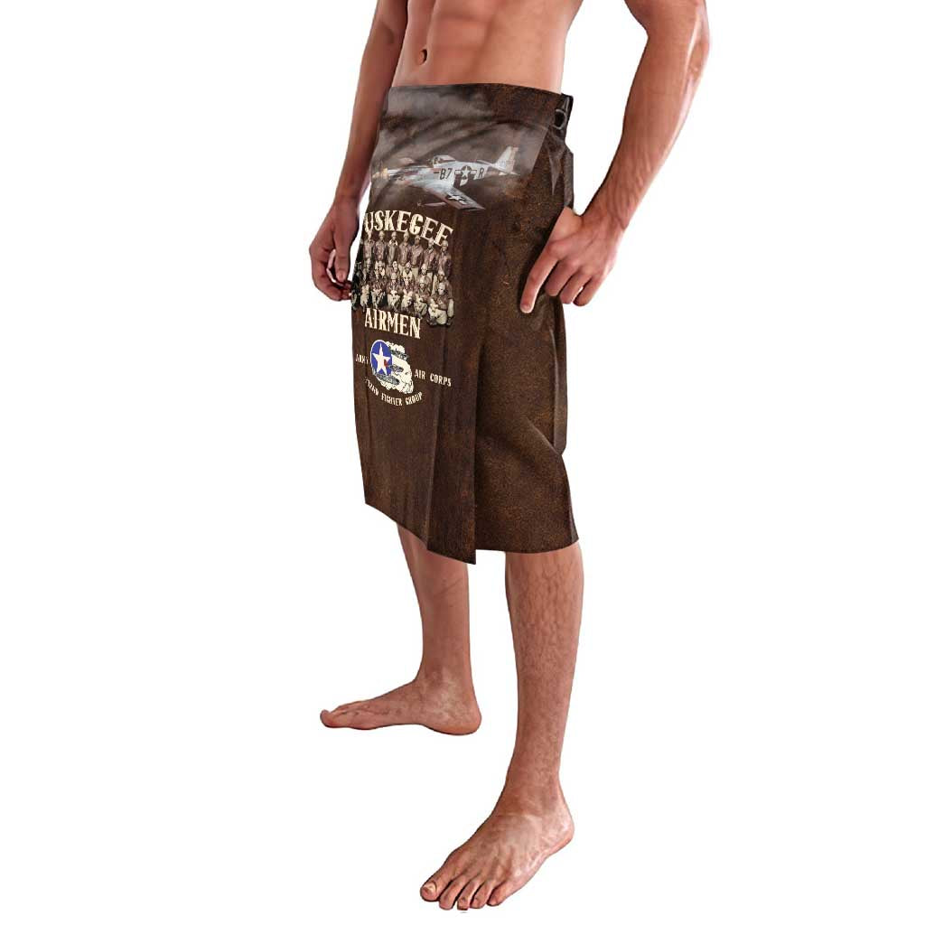 Remembering Tuskegee Airmen Lavalava Heroes of the 332nd Squadron Retro Style - Wonder Print Shop