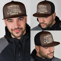 Remembering Tuskegee Airmen Mesh Trucker Cap Heroes of the 332nd Squadron Retro Style - Wonder Print Shop