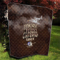 Remembering Tuskegee Airmen Quilt Heroes of the 332nd Squadron Retro Style - Wonder Print Shop