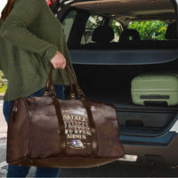 Remembering Tuskegee Airmen Travel Bag Heroes of the 332nd Squadron Retro Style - Wonder Print Shop