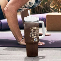 Remembering Tuskegee Airmen Tumbler With Handle Heroes of the 332nd Squadron Retro Style - Wonder Print Shop