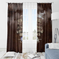Remembering Tuskegee Airmen Window Curtain Heroes of the 332nd Squadron Retro Style - Wonder Print Shop