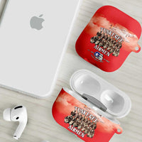 Remembering Tuskegee Airmen AirPods Case Heroes of the 332nd Squadron Red Art - Wonder Print Shop