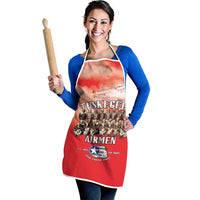 Remembering Tuskegee Airmen Apron Heroes of the 332nd Squadron Red Art - Wonder Print Shop