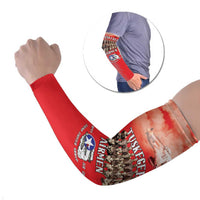Remembering Tuskegee Airmen Arm Sleeves Heroes of the 332nd Squadron Red Art - Wonder Print Shop