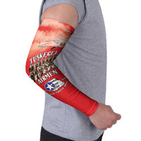 Remembering Tuskegee Airmen Arm Sleeves Heroes of the 332nd Squadron Red Art - Wonder Print Shop
