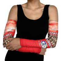 Remembering Tuskegee Airmen Arm Sleeves Heroes of the 332nd Squadron Red Art - Wonder Print Shop