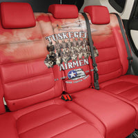 Remembering Tuskegee Airmen Back Car Seat Cover Heroes of the 332nd Squadron Red Art - Wonder Print Shop