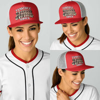 Remembering Tuskegee Airmen Baseball Net Cap Heroes of the 332nd Squadron Red Art - Wonder Print Shop