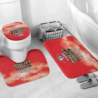 Remembering Tuskegee Airmen Bathroom Set Heroes of the 332nd Squadron Red Art - Wonder Print Shop