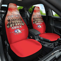 Remembering Tuskegee Airmen Car Seat Cover Heroes of the 332nd Squadron Red Art - Wonder Print Shop