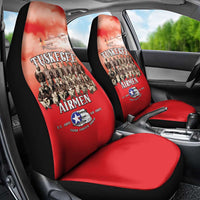 Remembering Tuskegee Airmen Car Seat Cover Heroes of the 332nd Squadron Red Art - Wonder Print Shop