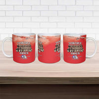 Remembering Tuskegee Airmen Ceramic Mug Heroes of the 332nd Squadron Red Art - Wonder Print Shop