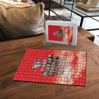 Remembering Tuskegee Airmen Puzzle Heroes of the 332nd Squadron Red Art - Wonder Print Shop