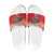 Remembering Tuskegee Airmen Slide Sandals Heroes of the 332nd Squadron Red Art - Wonder Print Shop